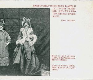 CARTOLINA d'Epoca ROMA - Ricordo Esposizione Arte e Lavoro Femminile 1899 - #29