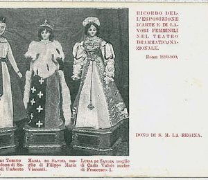 CARTOLINA d'Epoca ROMA - Ricordo Esposizione Arte e Lavoro Femminile 1899 - #3