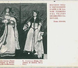 CARTOLINA d'Epoca ROMA - Ricordo Esposizione Arte e Lavoro Femminile 1899 - #4