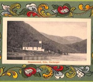 ad1824 - NORWAY - VINTAGE POSTCARD - Hardanger