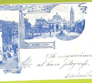 aa9072- CARTOLINA D'EPOCA  GENOVA Città
