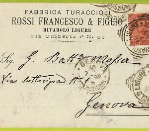 aa9087- CARTOLINA D'EPOCA  GENOVA Città