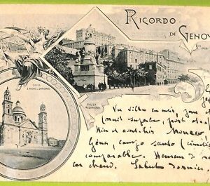 aa9097- CARTOLINA D'EPOCA  GENOVA Città : Chiesa S. Maria in Carignano