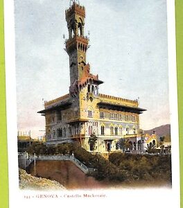 aa9129 - CARTOLINA D'EPOCA  GENOVA Città : Castello Mackenzie