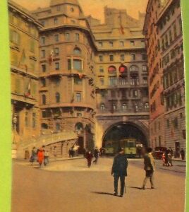 aa9136 - CARTOLINA D'EPOCA  GENOVA Città