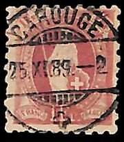95006iA  - SWITZERLAND  -  STAMP -   Yvert #  85 - Very Fine  USED
