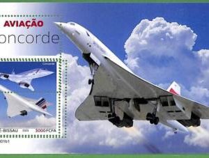 B1522 - GUINE-BISSAU - ERROR MISPERF Stamp Sheet - 2023 - Cocorde Aviation