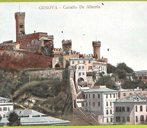 aa9143 - CARTOLINA D'EPOCA  GENOVA Città : Castello de Albertis
