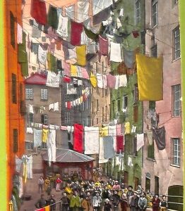 aa9144 - CARTOLINA D'EPOCA  GENOVA Città : Truogoli di Santa Brigida