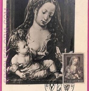 ag3319 - BELGIUM  - POSTAL HISTORY -  Maximum Card  - ART  - 1960's
