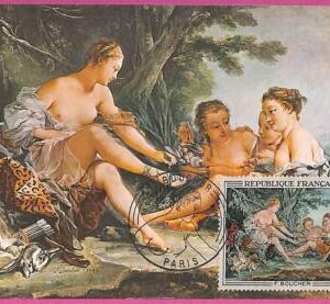 ag3326 - FRANCE - POSTAL HISTORY -  Maximum Card  - ART F.Boucher - 1970