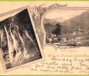 ad1880 - NORWAY - VINTAGE POSTCARD - Gruss aus Merok - 1899