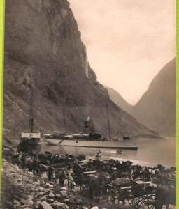 ad1792 - NORWAY - VINTAGE POSTCARD - Gudvangen