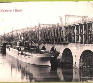 ad1883 - NORWAY - VINTAGE POSTCARD - Malmkaien i Narvik
