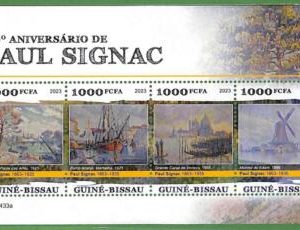 B1585 - GUINE-BISSAU - Stamp Sheet - 2023 - ART, Paul Signac