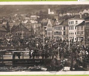 ad1739 - NORWAY - VINTAGE POSTCARD - Bergen - 1911