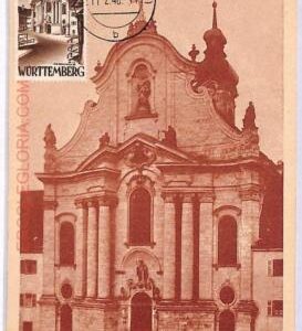 ad8809 - GERMANY Wurttemberg - POSTAL HISTORY - Maximum Card -1948