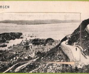 ad1742 - NORWAY - VINTAGE POSTCARD - Bergen (+ 8 view)