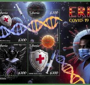 B1638 - LIBERIA -  Stamp Sheet - 2023 - Disease, Medicine