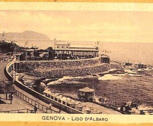 aa9157 - CARTOLINA D'EPOCA  GENOVA Città : Lido d'Albaro