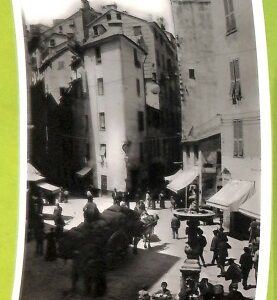 aa9160 - CARTOLINA D'EPOCA  GENOVA Città : Piazza Ponticello