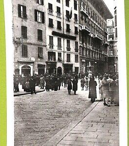 aa9161 - CARTOLINA D'EPOCA  GENOVA Città : Piazza Ponticello