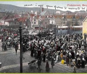 ad1746 - NORWAY - VINTAGE POSTCARD - Bergen - 1909