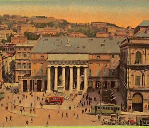 aa9163 - CARTOLINA D'EPOCA  GENOVA Città