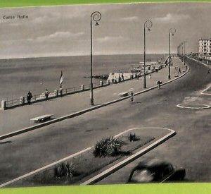 aa9174- CARTOLINA D'EPOCA  GENOVA Città : Corso Italia