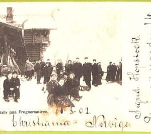 ad1903 - NORWAY - VINTAGE POSTCARD - Christiania - 1902