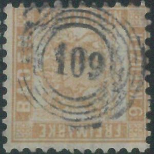 77951c - GERMANY Baden -  STAMP:  Michel  # 20b -    USED