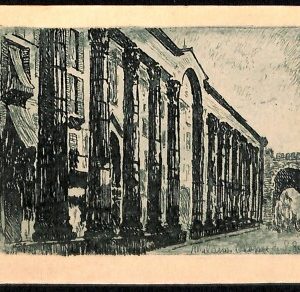 ab1180 - CARTOLINA D'EPOCA - MILANO Città : Colonne di San Lorenzo