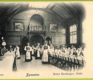 ad1924 - NORWAY - VINTAGE POSTCARD - Odda, Hotel Hardanger