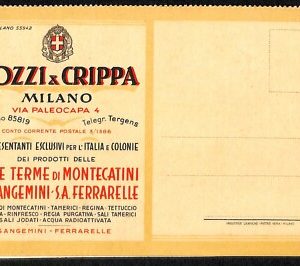 ab1223 - CARTOLINA D'EPOCA - MILANO Città : Bozzi Crippa