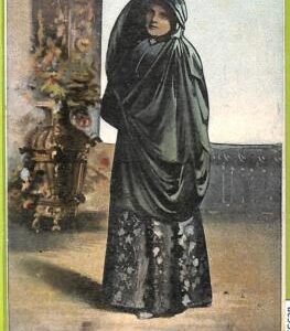 ac9322 - MALTA - VINTAGE POSTCARD - Ethnic - 1911