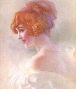 ab6619 - VINTAGE POSTCARD - Glamour Ladies - ARTIST SIGNED : Guerizzoni