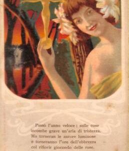 ab6624 - VINTAGE POSTCARD - Glamour Ladies Donnine - LIBERTY