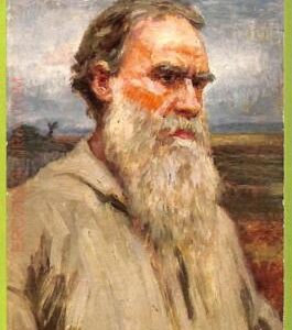 ae8702 - RUSSIA - Vintage Postcard - ILLUSTRATED - Tolstoi