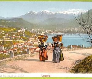 af5497 - SWITZERLAND Schweiz - Ansichtskarten VINTAGE POSTCARD - Lugano
