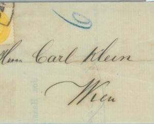 85029 - AUSTRIA - POSTAL HISTORY -  Michel # 30 single use on COVER 1864