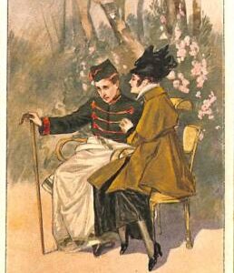 ab6631 - VINTAGE POSTCARD - Glamour Ladies Donnine ARTIST SIGNED - MAUZAN