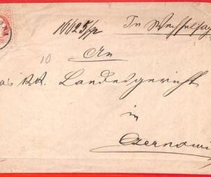 aa1905 - UKRAINE Austria - Postal History - COVER from SADAGORA to CZERNOWITZ