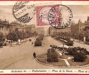 aa1909 - HUNGARY - Postal History - POSTCARD to TURKEY  1925