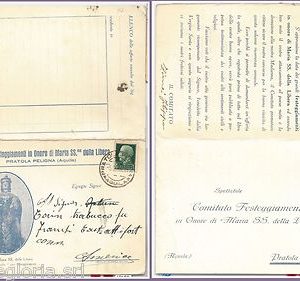 60497  - CARTOLINA d'Epoca - L'AQUILA provincia :  Pratola Peligna DOPPIA 1936