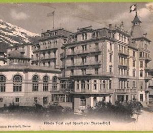 ad5701 - SWITZERLAND Schweitz - Ansichtskarten VINTAGE POSTCARD - Davos