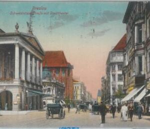 80001 -  POLAND  -  VINTAGE   POSTCARD  -  BRESLAU Wrocław 1920