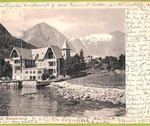 ad1696 - NORWAY - VINTAGE POSTCARD - Balholm