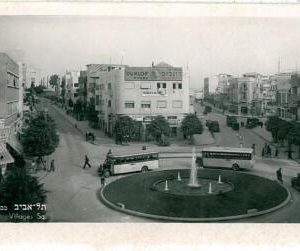 02807 JUDAICA vintage postcard: ISRAEL - TEL AVIV
