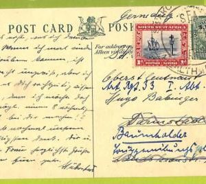 40021 - SWA - Postal History - STATIONERY CARD from SWAKOPMUND - 1939