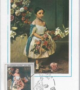 51476  - ITALY -  POSTAL HISTORY - MAXIMUM CARD - 1982 ART: Francesco Hayez